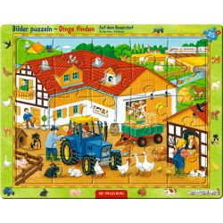 4: Die Spiegelburg Frame Puzzle  -  On The Farm - Puslespil