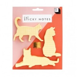 #3 - Suck Uk Cat Sticky Notes - Skriveredskaber
