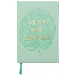 Designworks Ink Journal Leaf Me Alone - Notesbog