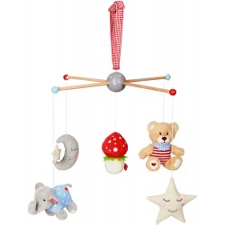 5: Die Spiegelburg Mobile With Teddy, Mushroom, Star â¦ Baby Charms - Legetøj