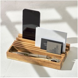 Gentlemen's Hardware Wooden Desk Organizer - Opbevaring