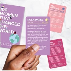 Gift Republic Cards 100 Women That Changed The World - Kort