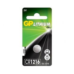 GP Lithium 3V CR1216 Knapcelle Batteri