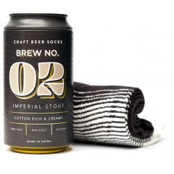 Luckies Of London Beer Socks Imperial Stout - Strømper