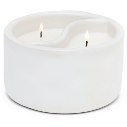 Paddywax Scented Candle Yin Yang White - Duftlys