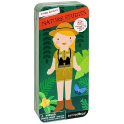 Petit Collage Mini Magnetic Dress-up Nature - Legetøj