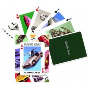 Oak Industries Playing Cards Classic Cars - Spil