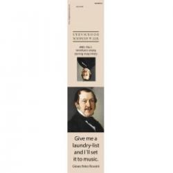 Customworks Magnetic Bookmark Rossini - Bogmærke