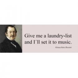 Customworks Magnet/give Me A Laundry-list - Magnet