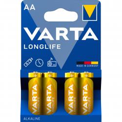 Varta Longlife Aa 4 Pack (b) - Batteri