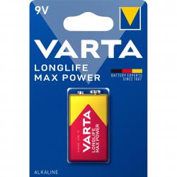 Varta Longlife Max Power 9v 1 Pack (b) - Batteri