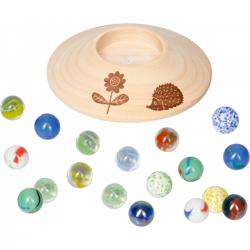 Die Spiegelburg Marble Game With Wooden Plate Kids Of Summer - Legetøj