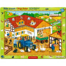 Die Spiegelburg Frame Puzzle  On The Farm - Puslespil