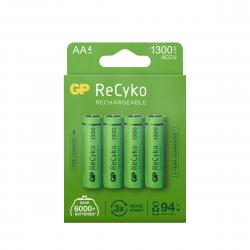 GP Lighting Gp Recyko Nimh 1300mah Aa 4 Pack (pb) - Batteri