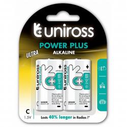 Uniross C/lr14 Alkaline - Batteri