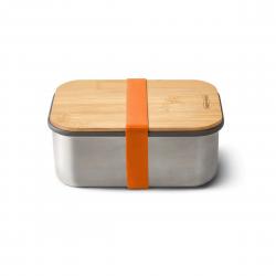 Black + Blum Stainless Steel Sandwich Box Large - Orange - Str. 1250ml - Madkasse
