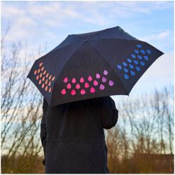 Suck Uk Compact Colour Change Umbrella - Paraply