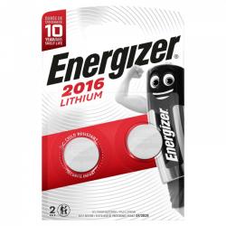 Energizer Lithium Miniature CR2016 2 pack - Batteri