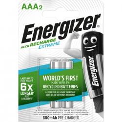 Energizer Recharge Extreme Eco AAA 800mAh 2 pack - Batteri