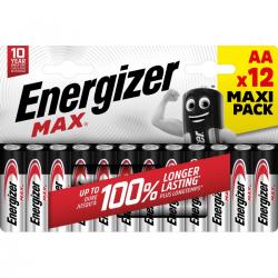 Energizer Max AA 12 Pack - Batteri