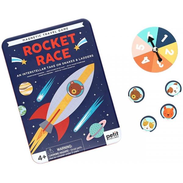 Køb Petit Collage Magnetic Game Rocket Race - Spil (1234567896641)