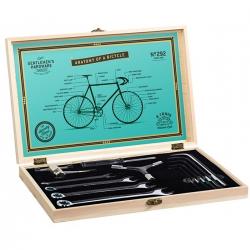 Gentlemen's Hardware - Bicycle Tool Kit In Wood Box