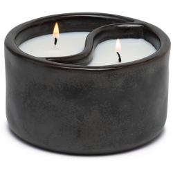 Paddywax Scented Candle Yin Yang Black - Duftlys