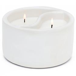 Paddywax Scented Candle Yin Yang White - Duftlys