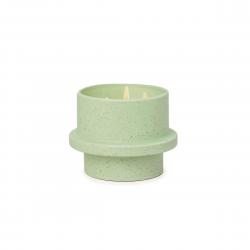 Paddywax Folia Ceramic Candle Pot Green - Lysestage